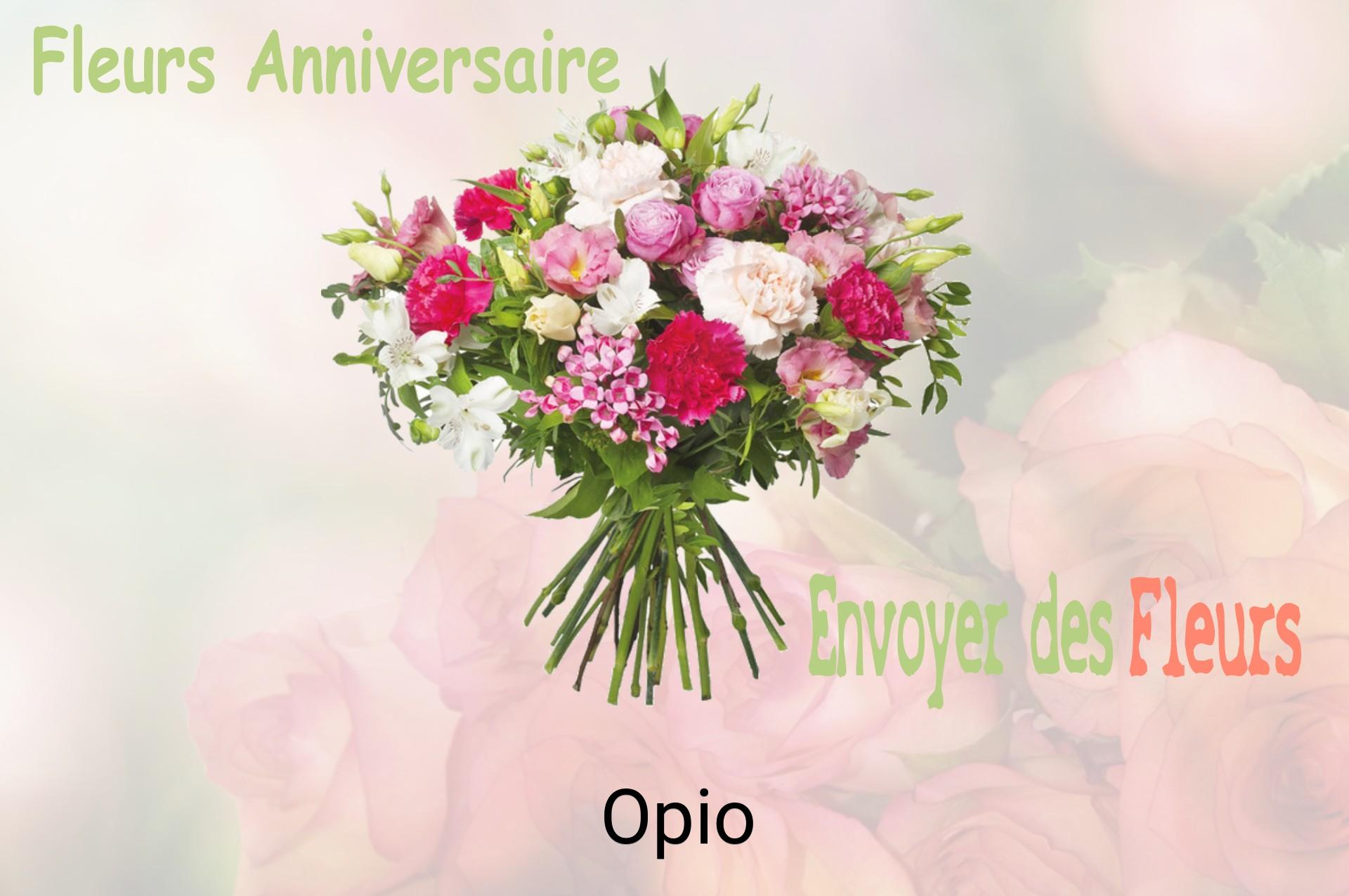 Bouquet de fleurs d’anniversaire livré à Opio